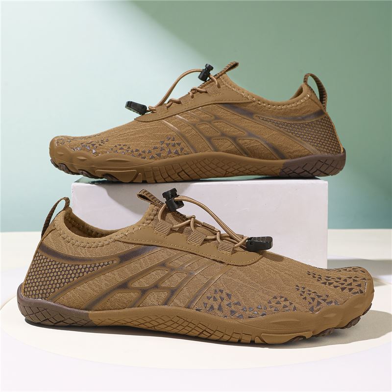 Printed Barefoot Water Trainer in use, view 1