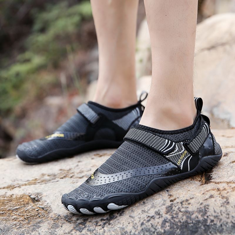 Double-Strap Outdoor Water Shoe in use, view 2