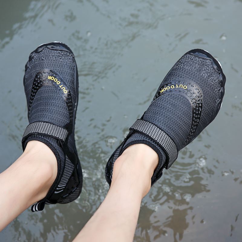 Double-Strap Outdoor Water Shoe in use, view 3