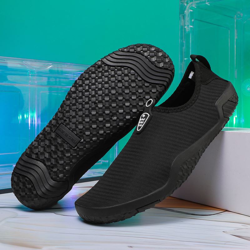 Slip-On Couple Water Shoe in use, view 1