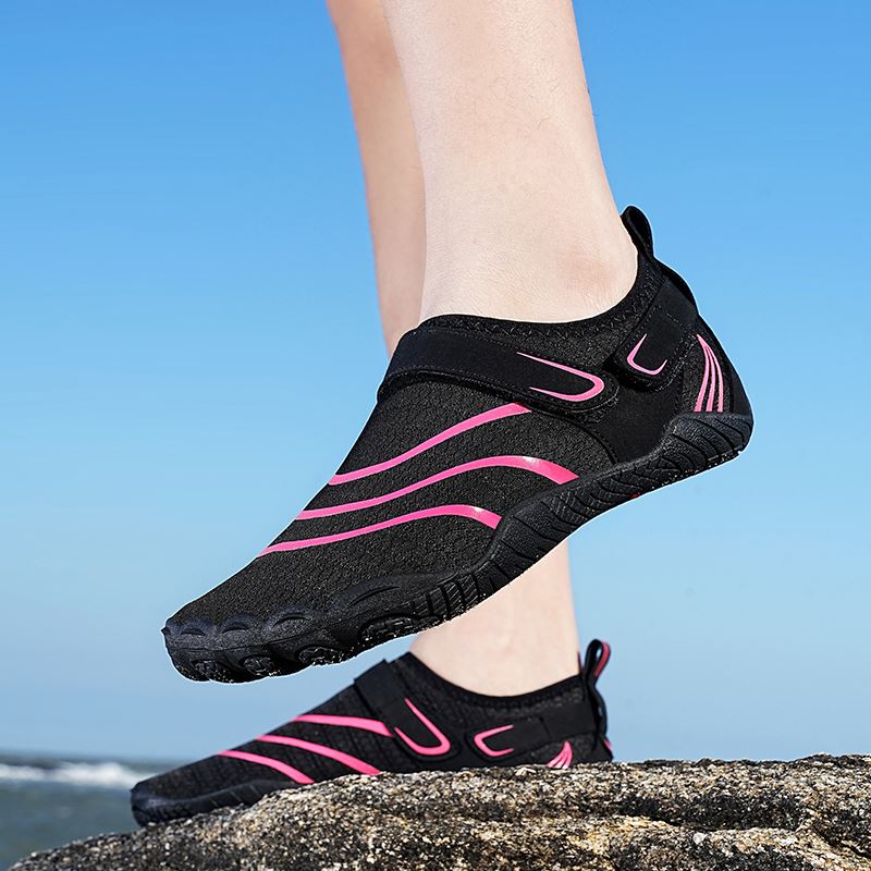 Hook-and-Loop Outdoor Water Shoe in use, view 5