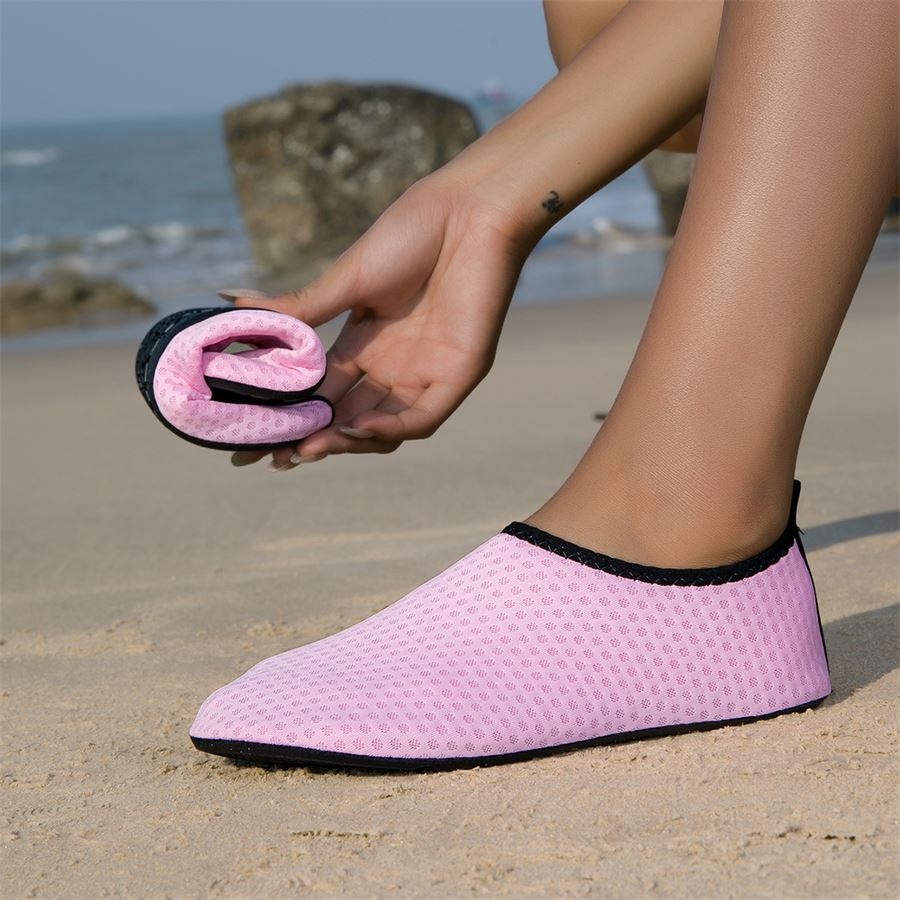 Mesh Aqua Sock in use, view 1